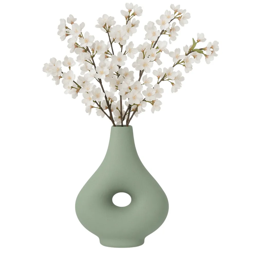 HORTONCROSS GREEN VASE 7 (IN)