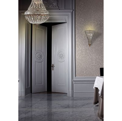 Empire 18″ High 2-Light Sconce - Mocha