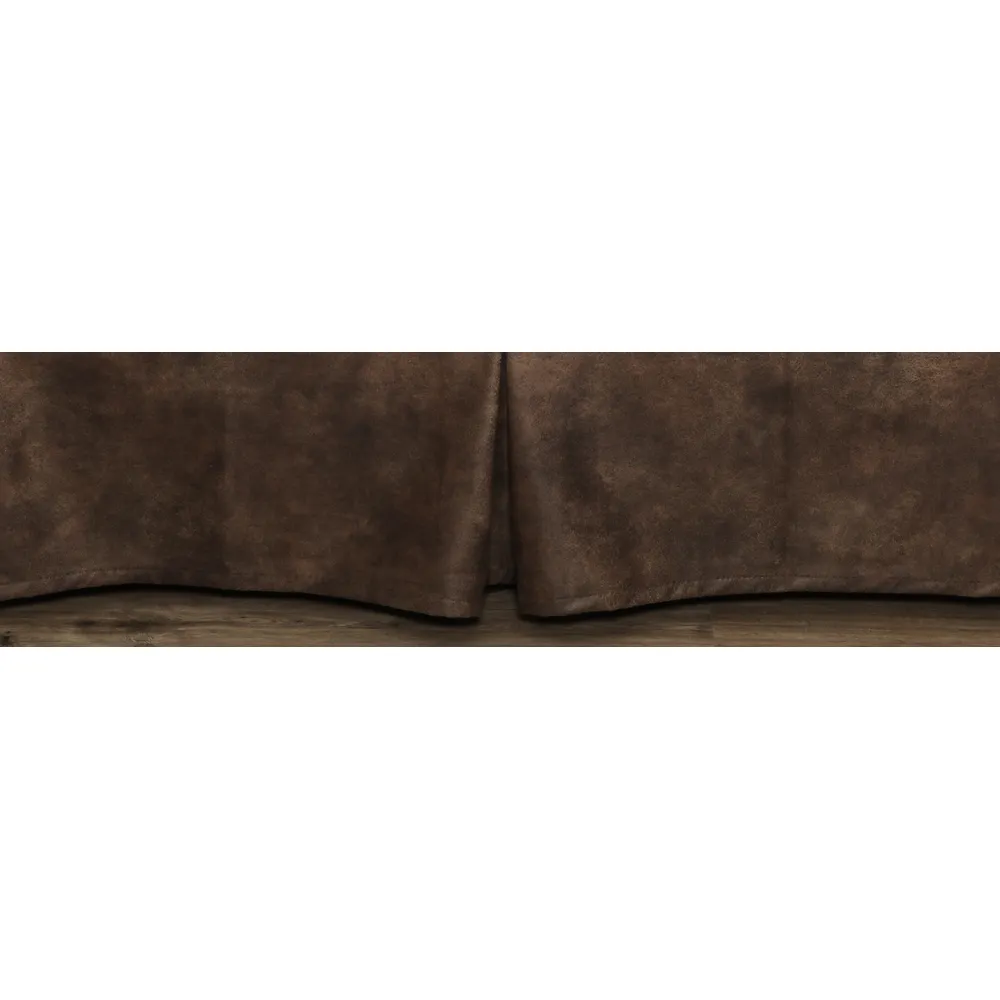 Hudson Garnet Bedskirt - Cal King