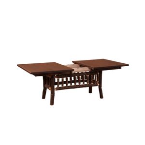 Appalachian Extension Dining Table - Antique Oak Top 3