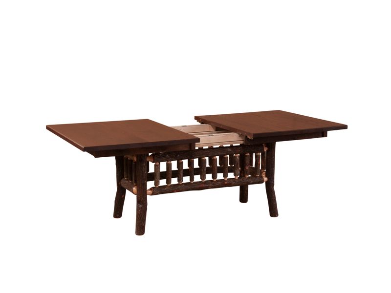 Appalachian Extension Dining Table - Antique Oak Top 3