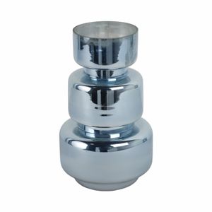 SOLCLIFF BLUE GLASS VASE 10 (IN) 1