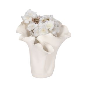 WESTONHOLM WHITE VASE 11 (IN) 3