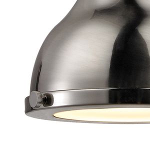 Rutherford 9'' Wide 1-Light Mini Pendant - Brushed Nickel 5