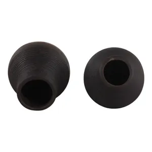DRAPERFIELD SET OF 2 BROWN VASES 6 (IN) 9