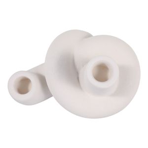 CORBINVIEW WHITE CANDLE HOLDER 6 (IN) 8