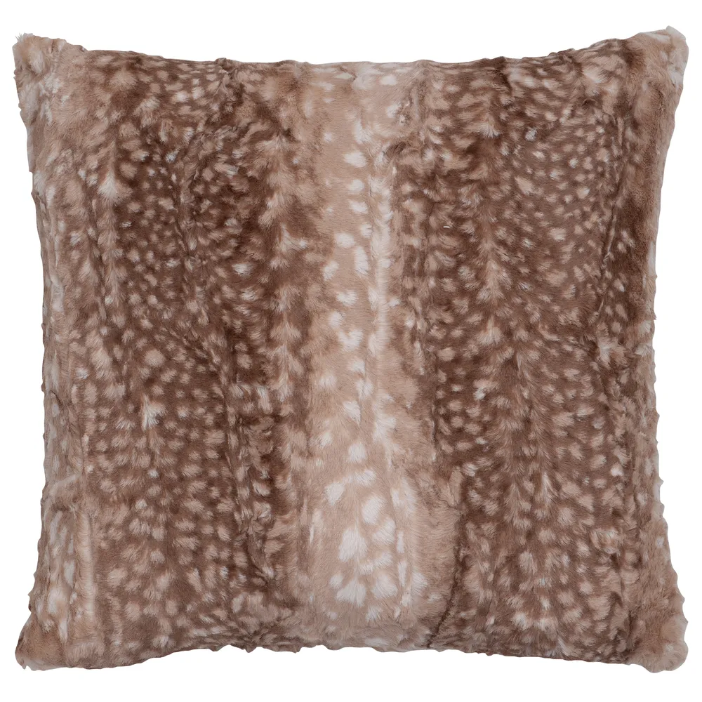 Fawn Tan - Pillow - 18x18