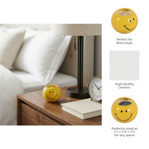 DIXONSTONE COCONUT GOJI SMILEY FACE CANDLE 3 (IN) 11