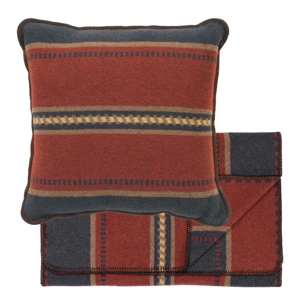 Lariat - Scarf & Pillow Set - King