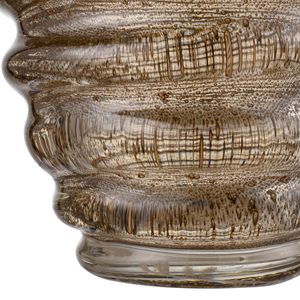 Metcalf Vase - Large Bubbled Brown 4