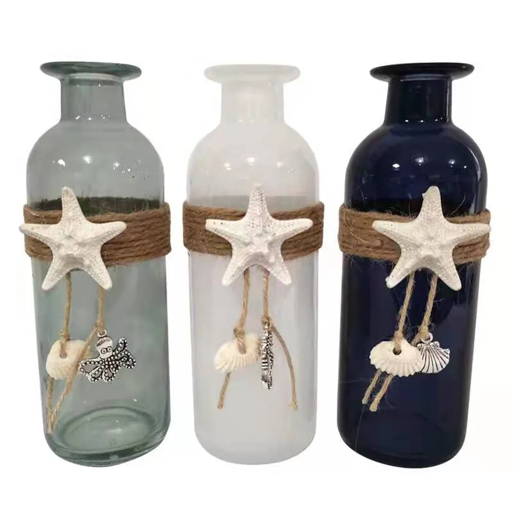 6-1/2" GLASS JUG 3-ASST