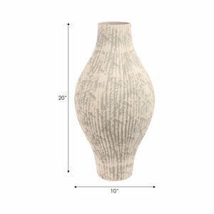 DANFORTHPARK GRAY VASE 20 (IN) 10