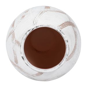 OLIVERWORTH WHITE VASE 7 (IN) 6