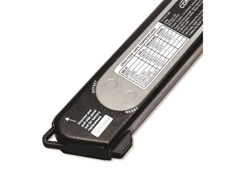 CDN Thermometer, Digital Thermocouple, Folding, ProAccurate QuickRead, Black 2