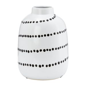 FALTONRUN BLACK VASE 9 (IN) 4