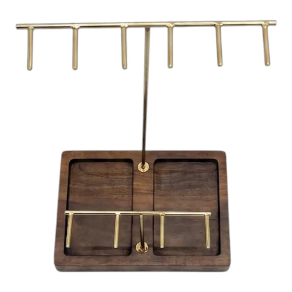 GAIGECREST BROWN JEWELRY STAND 13 (IN)