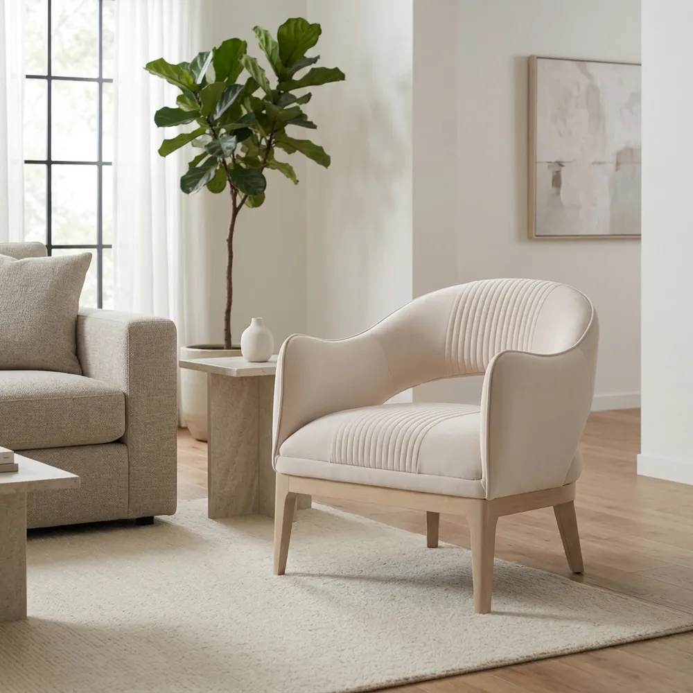 WELDONSTONE IVORY CHAIR 31 (IN)
