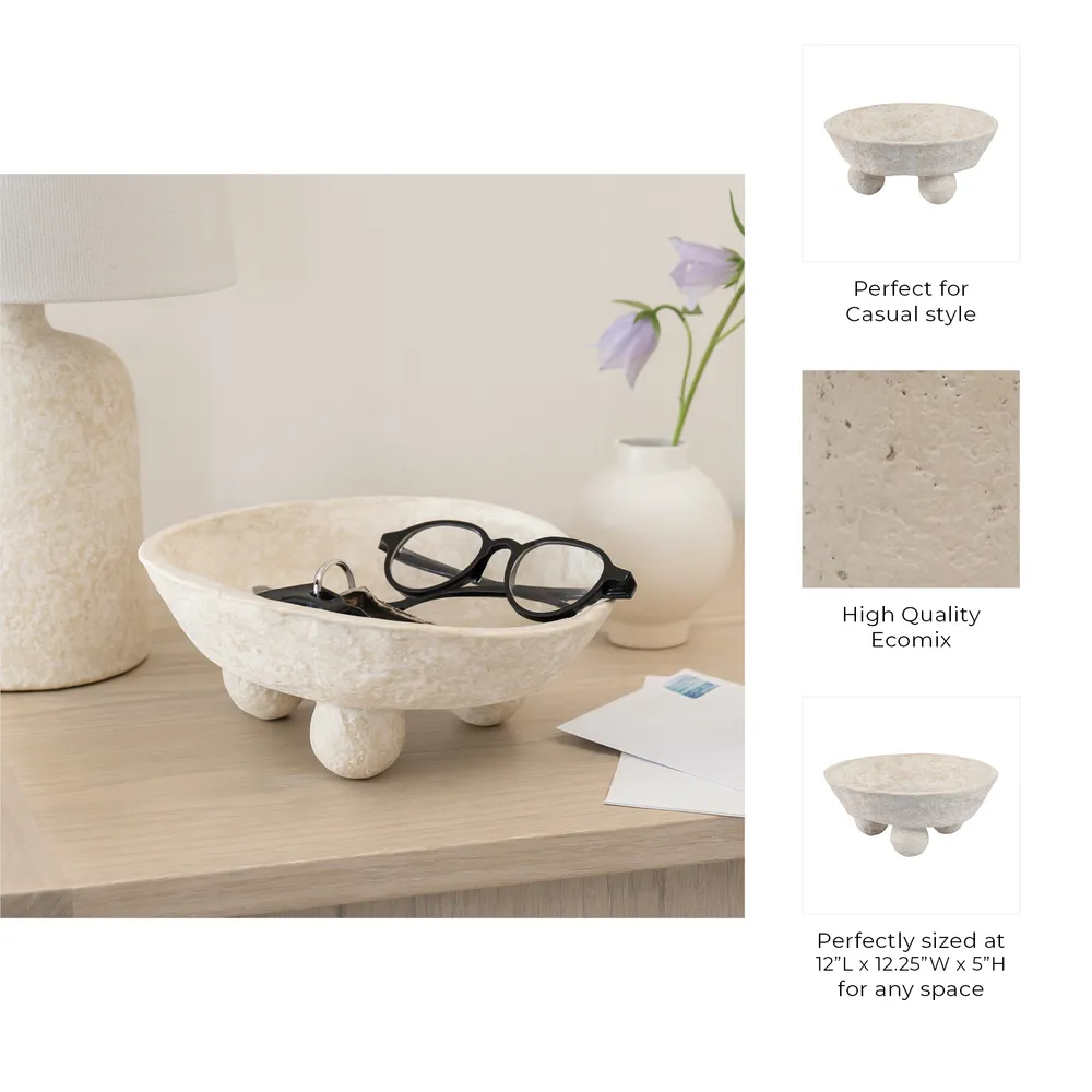 ELDERHOLM WHITE BOWL 5 (IN)