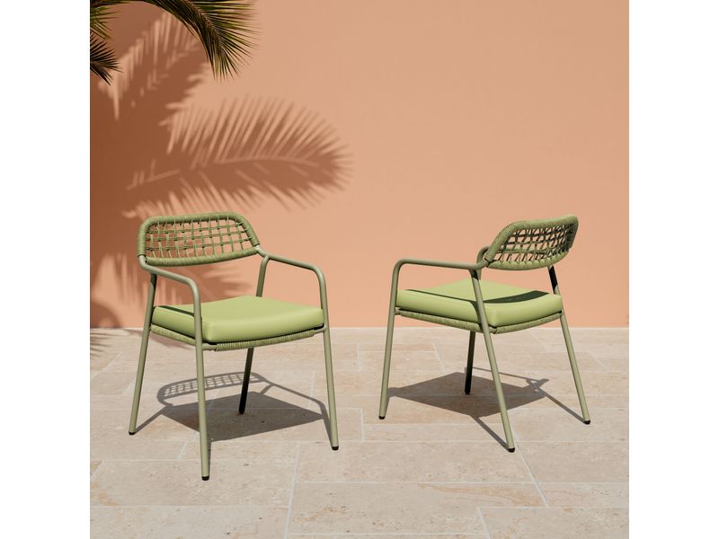 Rio Dining Chair Green 2