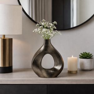 GRANGERROSE BRONZE VASE 9 (IN) 12
