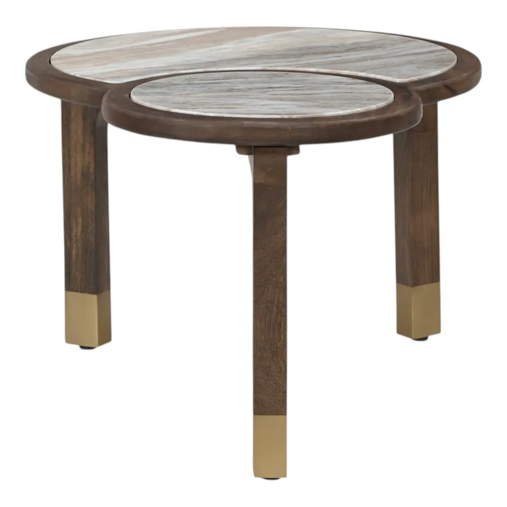 MORTONFIELD BROWN COFFEE TABLE 17 (IN)