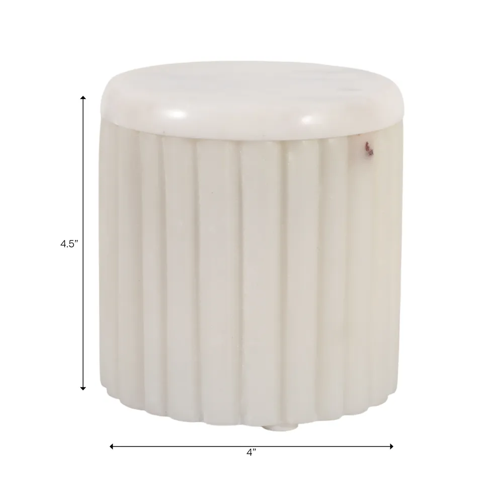 WRENROSE BLANC SAFFRON & SUEDE CANDLE 5 (IN)