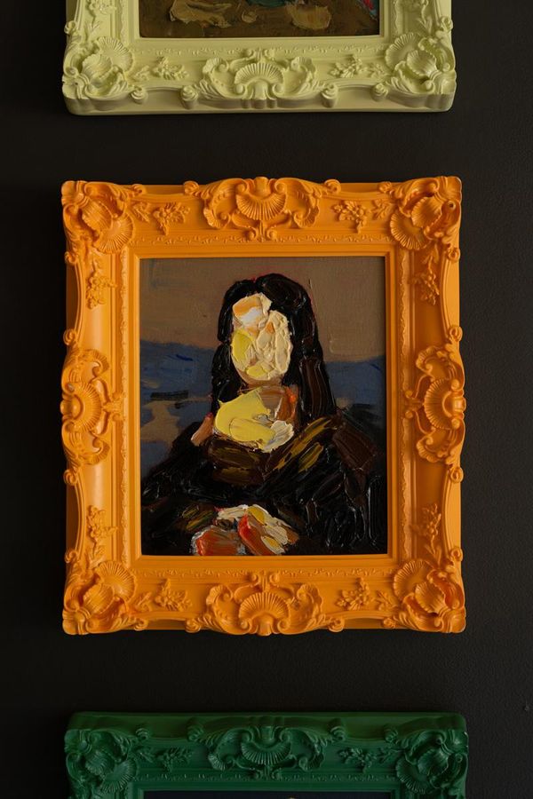 Set of 3 Framed Portrait Paintings