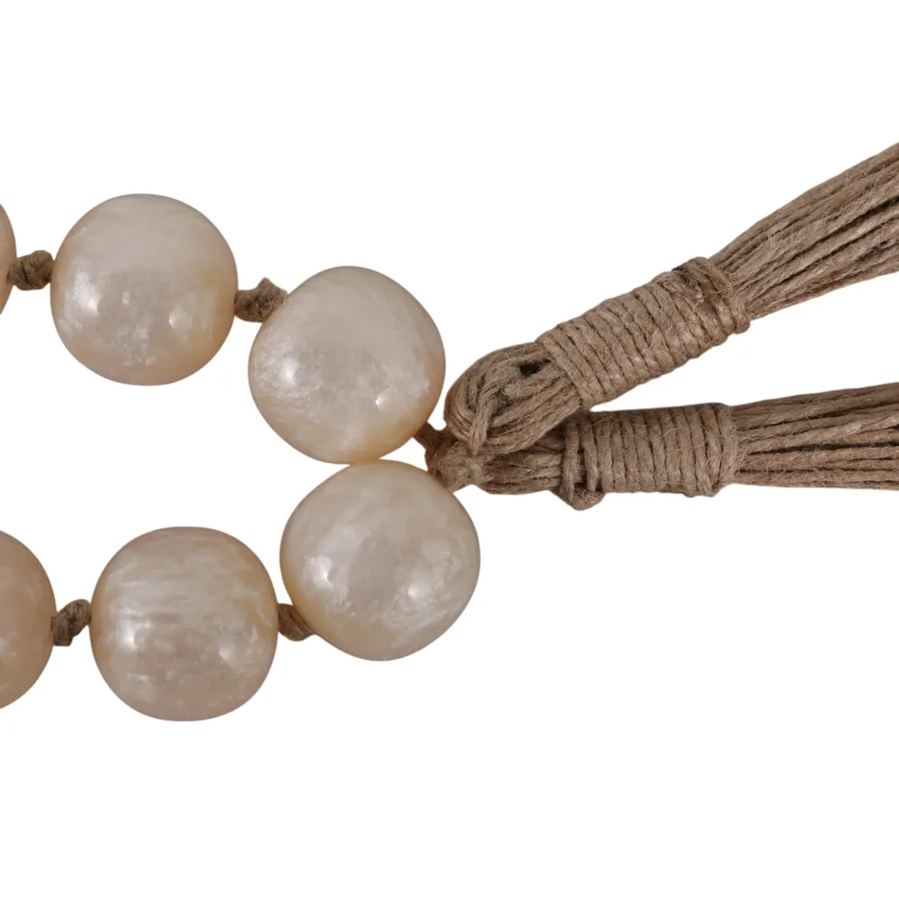 ROSSROSE IVORY BEAD 1 (IN)