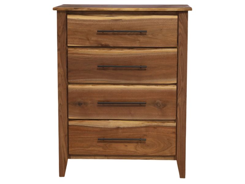 Heartland Walnut Four Drawer Chest - Premium 3
