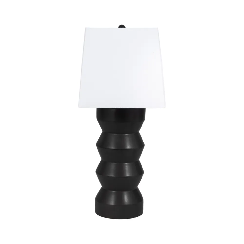 BENTONHOLM BLACK LAMP 28 (IN)