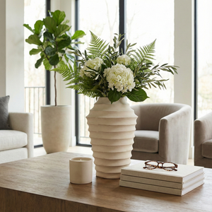 RIDERGATE IVORY VASE 18 (IN) 11