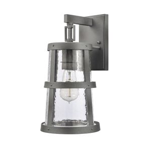 Dakota 14'' High 1-Light Outdoor Sconce - Distressed Zinc 3
