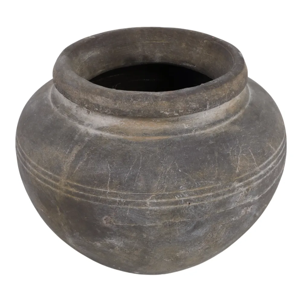 CLOVERHAM BROWN VASE 9 (IN)