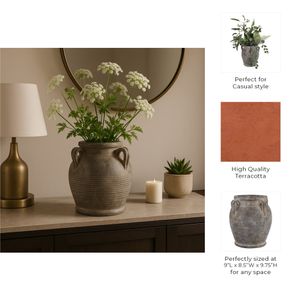 COHENWAY BROWN VASE 10 (IN) 11