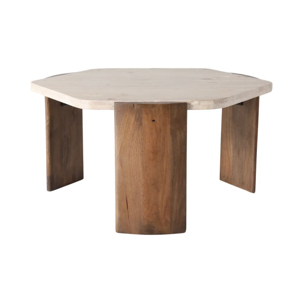 BLAKEMILL BROWN COFFEE TABLE 17 (IN)