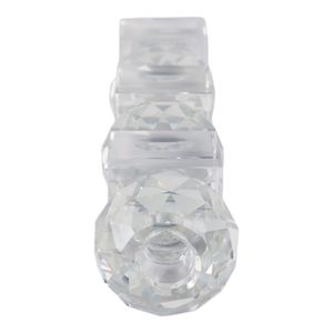 MERCERGROVE CLEAR CANDLE HOLDER 12 (IN) 7