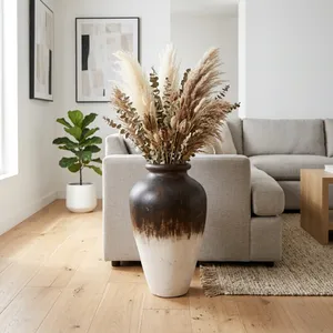 GRIFFIN BROWN VASE 24 (IN) 11