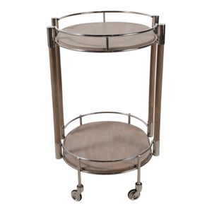 GUNNARWAY SILVER BAR CART 30 (IN) 4