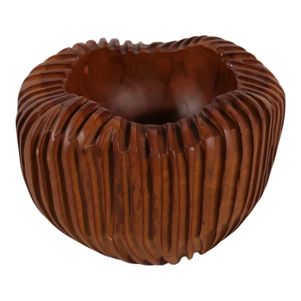 BYRONMOOR BROWN VASE 8 (IN)