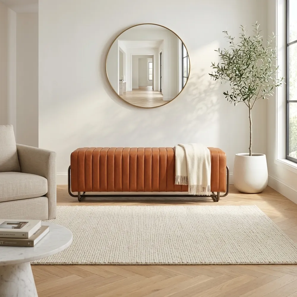 CAXTONLAKE BROWN BENCH 22 (IN)