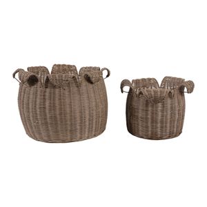 MARCCLIFF SET OF 2 BROWN STORAGE 12 (IN) 1