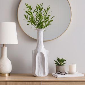 DAWSONWELL WHITE VASE 23 (IN) 12