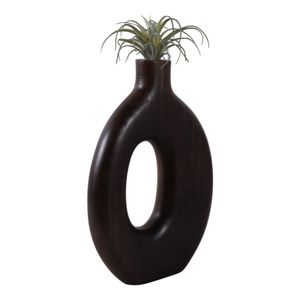 GRIFFINMOOR BROWN VASE 14 (IN) 3