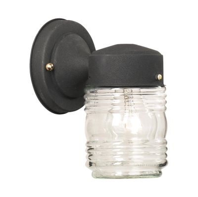 Puck 7.75'' High 1-Light Outdoor Sconce - Black
