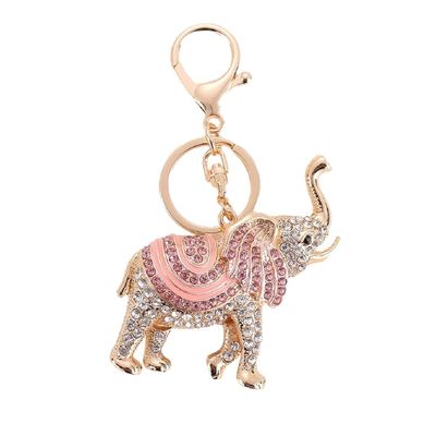 GLITTER KEYCHAIN - ELEPHANT