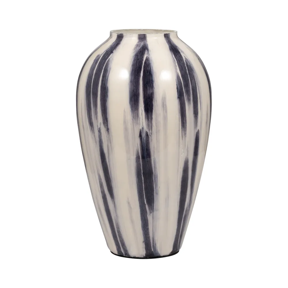 ARLOVIEW BLUE GLASS VASE 17 (IN)