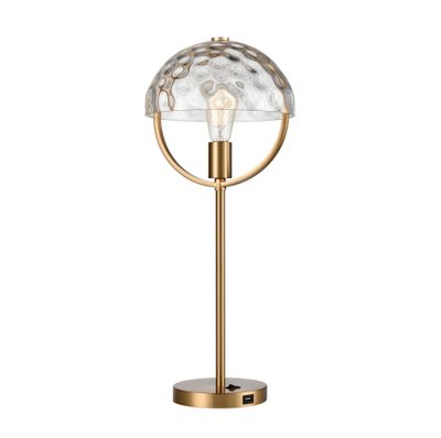 Parsons Avenue 24″ High 1-Light Desk Lamp - Aged Brass