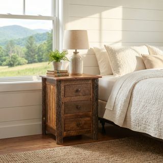 Appalachian Three Drawer Nightstand