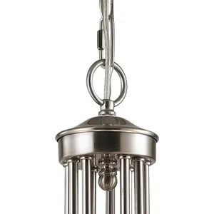 Brighton 25'' Wide 9-Light Chandelier - Brushed Nickel 3