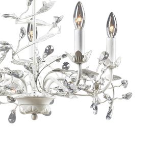 Circeo 21'' Wide 5-Light Chandelier - Antique White 4